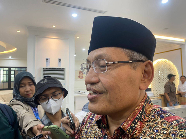 Ketua PBNU Ulil Abshar di gedung PBNU, Jakarta pada Jumat (1/11). Foto: Abid Raihan/kumparan