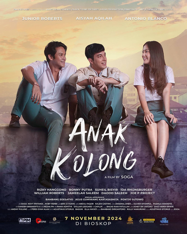 Poster film Anak Kolong. Foto: Instagram/@juniorrobertss