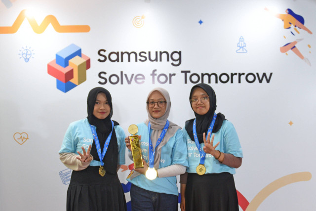 Tim Solyd Ias dari Universitas Brawijaya, Juara 1 Samsung SFT 2024. Foto: Samsung.