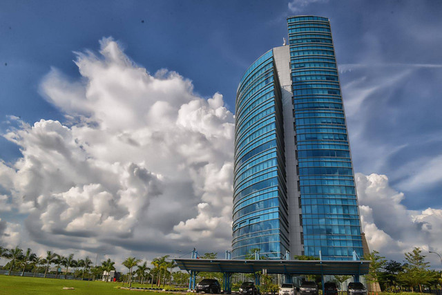 Kantor Utama Bank Sumsel Babel di Palembang. (ist)