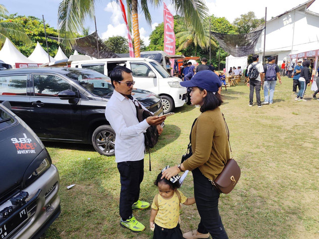 Candra, pengunjung Daihatsu Kumpul Sahabat Balikpapan 2024. Foto: Dok. kumparan