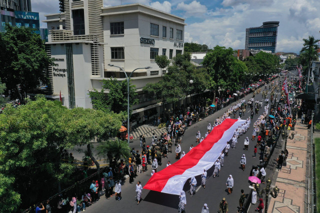 Parade Surabaya Juang 2024. Foto: Diskominfo Surabaya