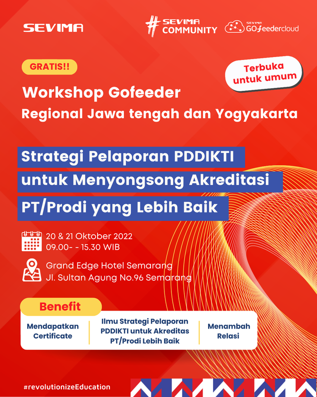 Ribuan Peserta Ikuti Seminar SEVIMA Seputar Gofeeder Wilayah Jateng & Yogyakarta