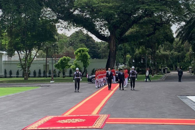 Duta Besar LBBP Designate Resident Kerajaan Belanda untuk Republik Indonesia Marc Gerritsen di Istana Merdeka, Senin (4/11/2024). Foto: Luthfi Humam/kumparan