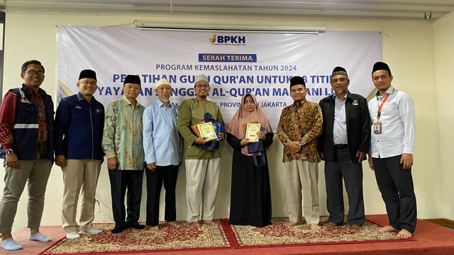 BPKH Menyalurkan Bantuan untuk Pelatihan Guru Qur’an Melalui Rumah Zakat.