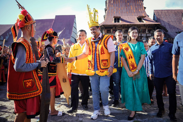 Cagub Sumut nomor urut 01 Bobby Nasution kampanye di Nias, Minggu (3/11/2024). Foto: Dok. Istimewa