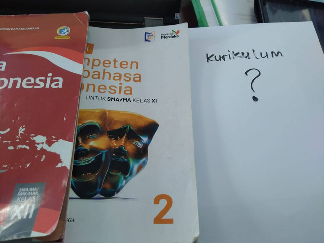 foto ilustrasi perubahan kurikulum (dokumen pribadi)