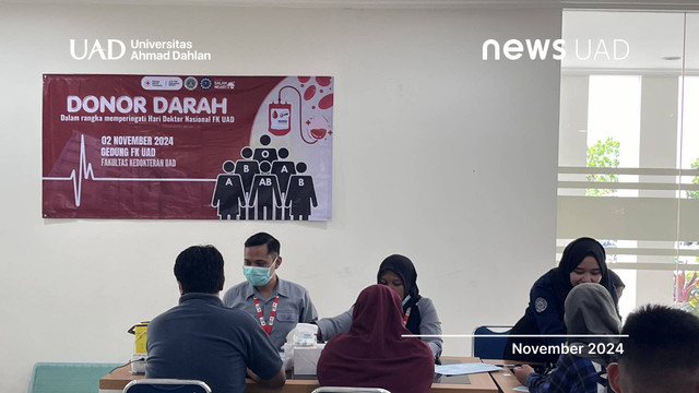 BEM FK Universitas Ahmad Dahlan (UAD) Gelar Donor Darah (Dok. Dilla)