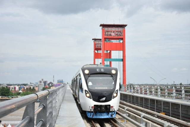 LRT Palembang, Sumsel. (Foto: Istimewa)