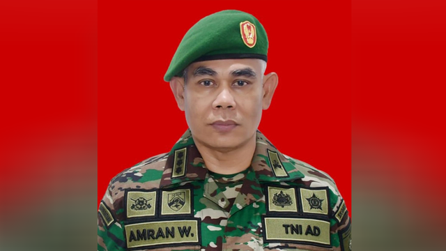 Kolonel Kav Amran Wahid. Foto: Dok. Istimewa