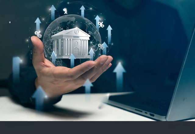 Perbankan dari https://www.shutterstock.com/id/image-photo/hand-holds-virtual-bank-surrounded-by-2528946915