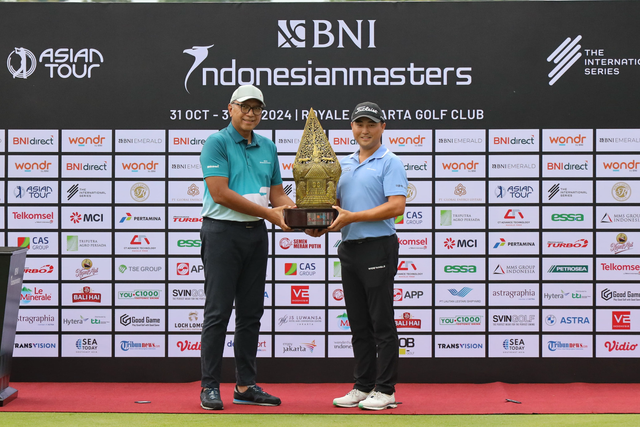 Gelaran BNI Indonesian Masters 2024 di Driving Range Royale Jakarta Golf Club. Foto: Dok. BNI