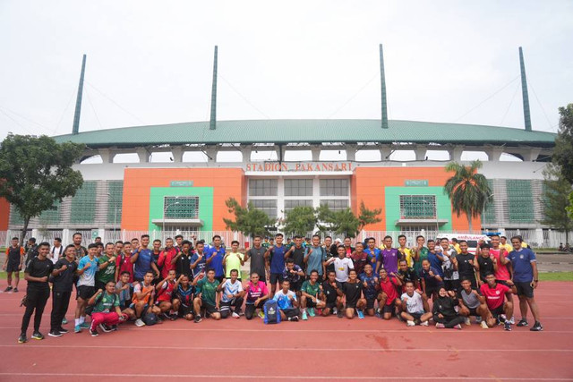 Kegiatan C1 Referee Refreshment Course di Bogor pada 3 November 2024. Foto: PSSI.