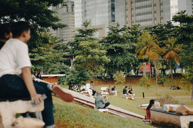 Tempat Wisata di Jakarta yang Instagramable dan Murah. Hutan Kota GBK. Sumber: Unsplash/Falaq Lazuardi.