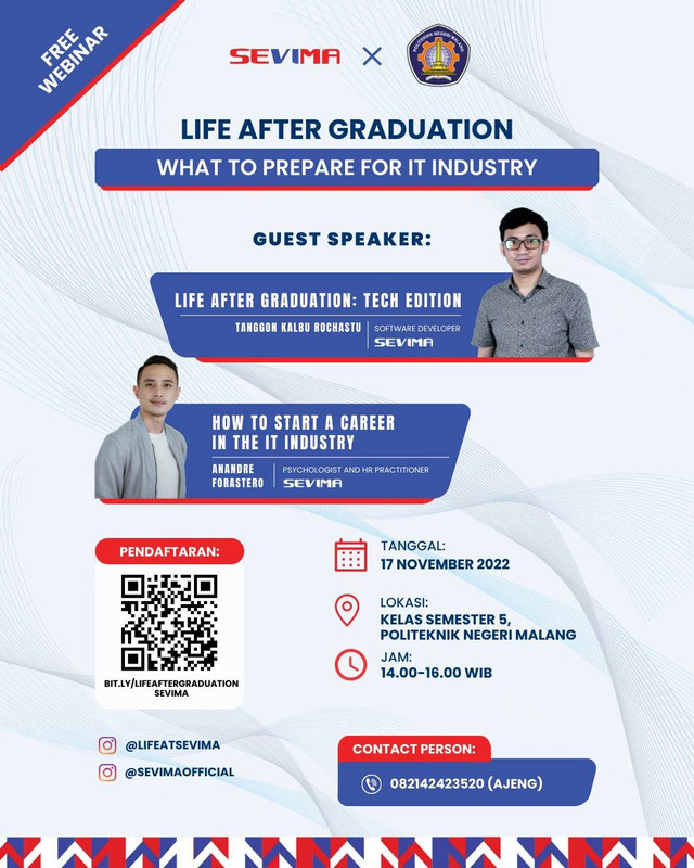 Ribuan Peserta Ikuti Seminar SEVIMA Seputar "Life After Graduation"