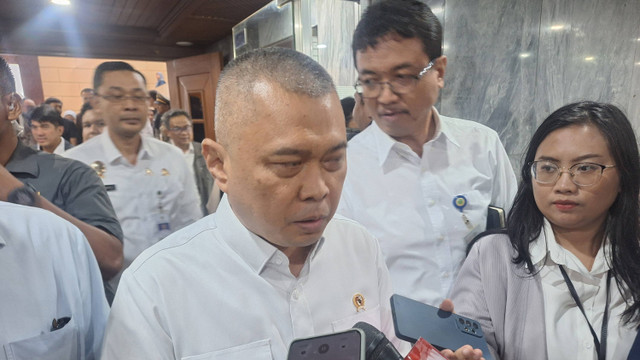 Dudy Purwagandhi saat ditemui di Gedung DPR, Jakarta pada Rabu (6/11). Foto: Argya D. Maheswara/kumparan 