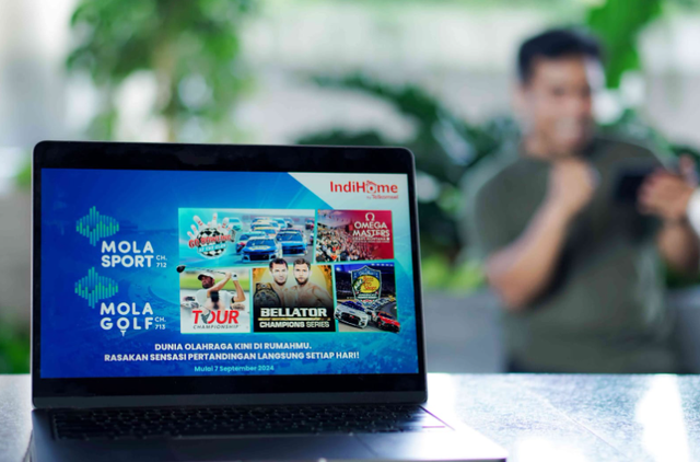 Telkomsel Hadirkan Channel Mola Golf dan Mola Sport di IndiHome TV. Foto: Istimewa