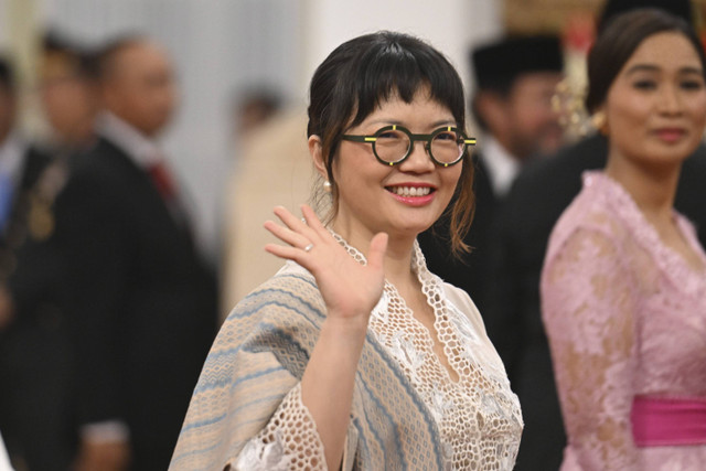 Wakil Menteri Wamen Pendidikan Tinggi Sains dan Teknologi Stella Christie. Foto: Sigid Kurniawan/ANTARA FOTO 