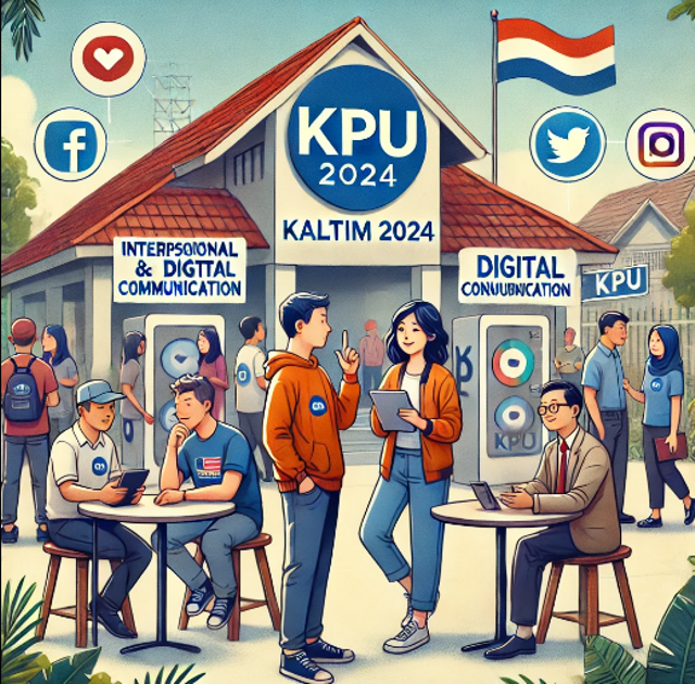 Gambar 1 : Penggunaan Komunikasi interpersonal dalam Pilkada, sumber : penulis