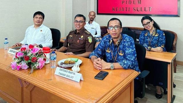 Anggota Satgas Pemberantasan Mafia Tanah di Sulawesi Utara.