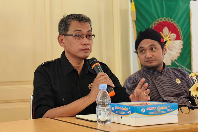 Carik KHP Datu Dana Suyasa Kraton Yogyakarta, Bimo Unggul Yudo. Foto: Arfiansyah Panji Purnandaru/kumparan