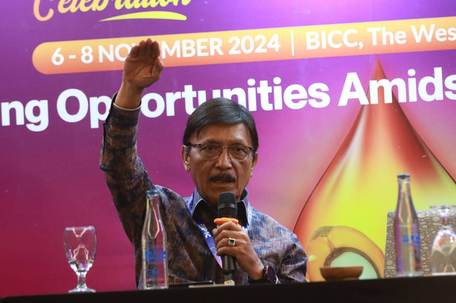 Direktur Utama BPDPKS Eddy Abdurrachman dalam IPOC 2024. Dok: GAPKI