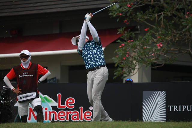 Terpilihnya kembali Le Minerale sebagai official mineral water menjadi bukti bahwa kualitas dan kandungan mineral esensial yang mampu menjaga kebugaran pegolf di Indonesia Masters 2024. Foto: dok. Le Minerale