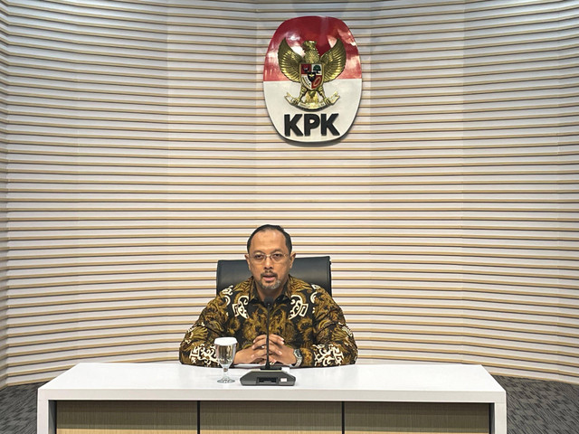 Juru bicara KPK Tessa Mahardhika Sugiarto, di Ruang Konferensi Pers Gedung Merah Putih KPK, Jumat (8/11/2024). Foto: Fadhil Pramudya/kumparan