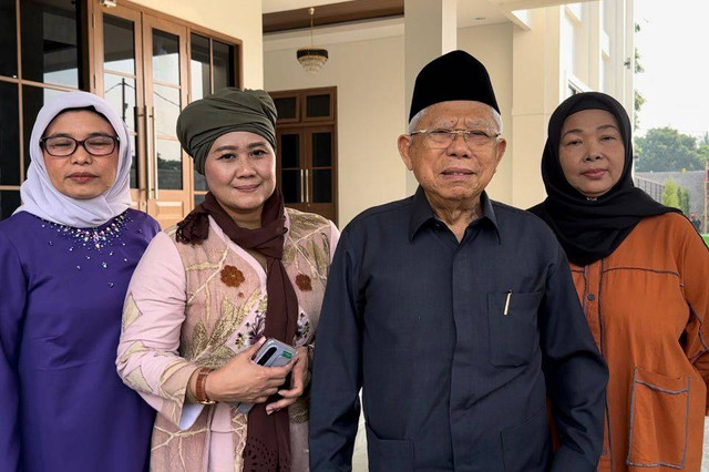 Ma'ruf Amin dan Luluk Nur Hamidah. Foto: Dok. Istimewa