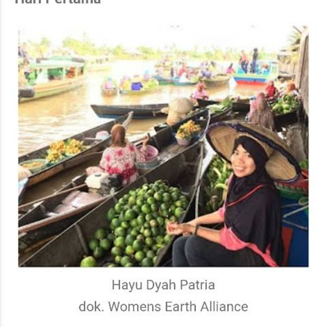 Hayu Dyah Patria dok. Womens Eart Alliance