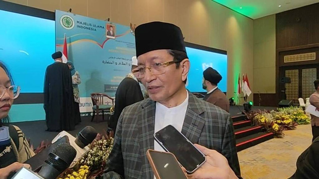 Menteri Agama RI, Prof Dr Nasaruddin Umar. Foto: Zamachsyari/kumparan