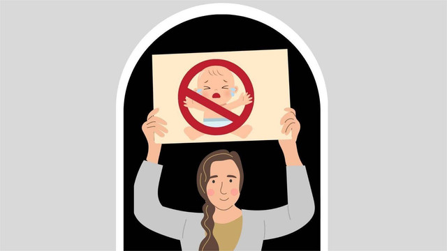 Ilustrasi Pendukung Childfree oleh Penulis