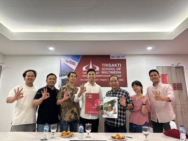 Penandatanganan Kerjasama TNS Coffee dan Trisakti Multimedia