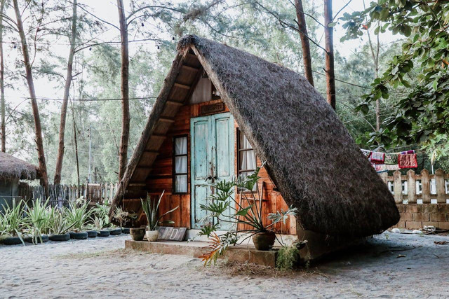 Glamping di Tegal. Foto hanya ilustrasi, bukan tempat sebenarnya. Sumber: Pexels/Mary Grace