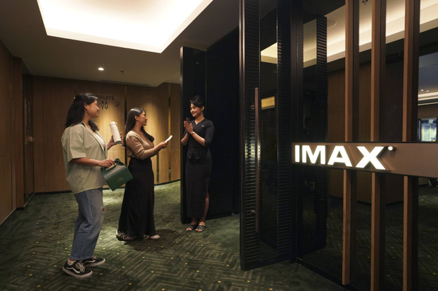 T Nusantara Sejahtera Raya Tbk atau Cinema XXI (CNMA) menghadirkan bioskop terbaru Agora Mall XXI yang dilengkapi teknologi IMAX with Laser di Agora Mall, Jakpus. Foto: Dok. Cinema XXI