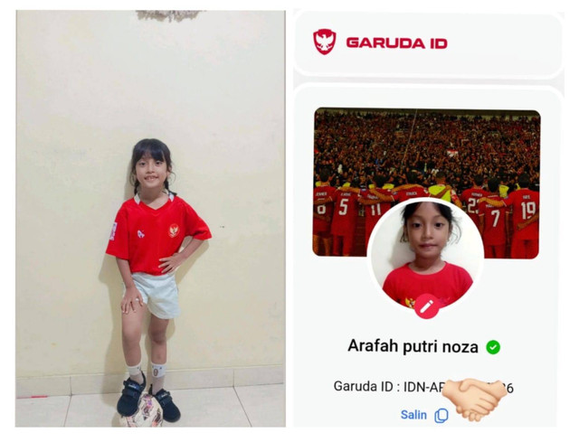 Arafah Putri Noza salah satu siswi di MIN 10 Bandar Lampung. | Foto: Istimewa