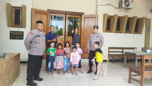 Polres Tulungagung Lakukan Pengamanan Kegiatan Ibadah di Gereja