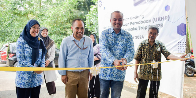 IPB University Resmikan Gedung Unit Kandang Hewan Percobaan