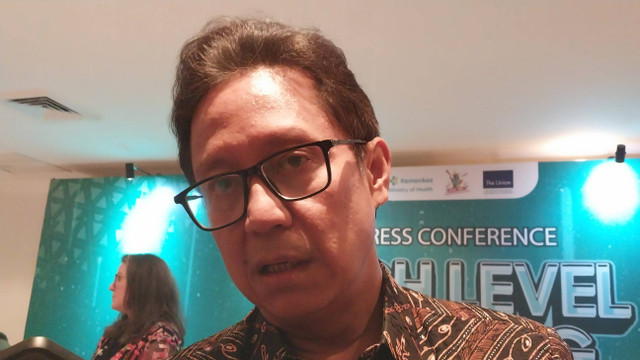 Menteri Kesehatan Budi Gunadi Sadikin usai menghadiri Pertemuan Tingkat Tinggi Inovasi TBC di Bali, Senin (11/11/2024). Foto: Denita BR Matondang/kumparan