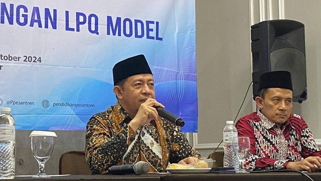 Direktur Pendidikan Diniyah dan Pondok Pesantren Kemenag, Dr. Basnang Said, S.Ag, M.Ag. (ist)