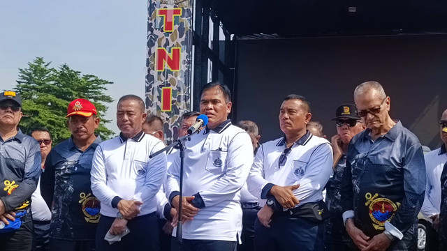 KSAL Laksamana TNI Muhammad Ali saat dijumpai di Kesatrian Marinir, Cilandak, Jakarta Selatan, Selasa (12/11). Foto: Thomas Bosco/kumparan