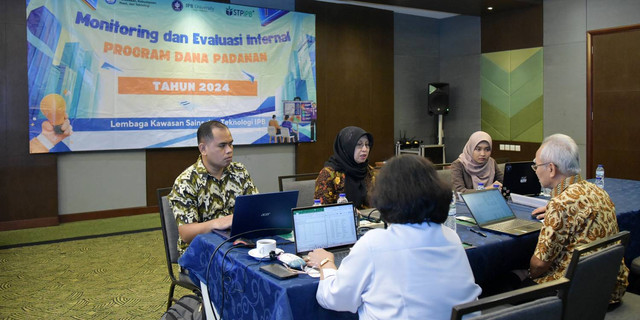 Efektivkan Penggunaan Dana, LKST IPB Lakukan Monev Program Dana Padanan Batch 4