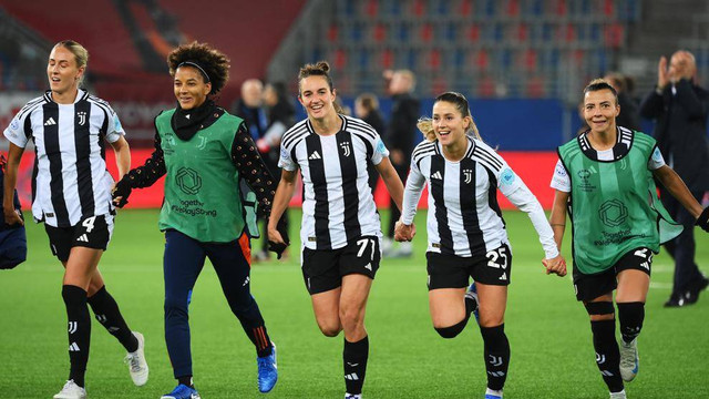 Juventus di Liga Champions Wanita UEFA 2024/24. Foto: UEFA