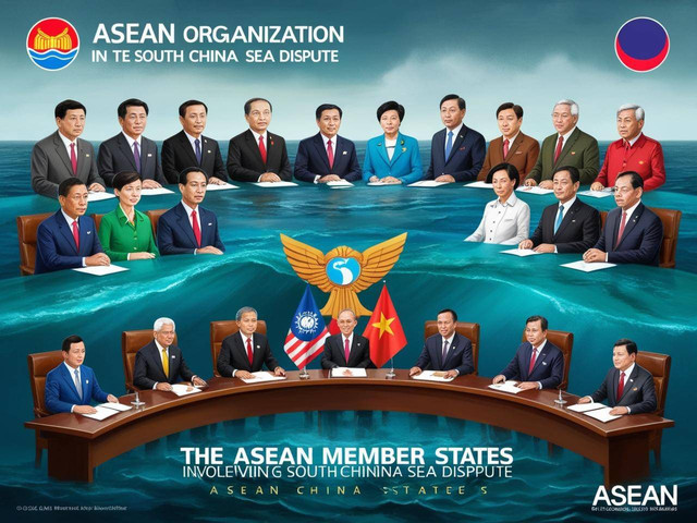 Ilustrasi Forum Regional ASEAN terhadap Laut China Selatan Sumber Foto : Dokumen Pribadi