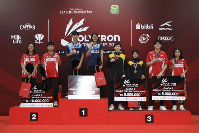 PB Djarum berhasil menjuarai Gubernur Cup 2024 di Kudus, Jawa Tengah. Foto: Dok. PB Djarum