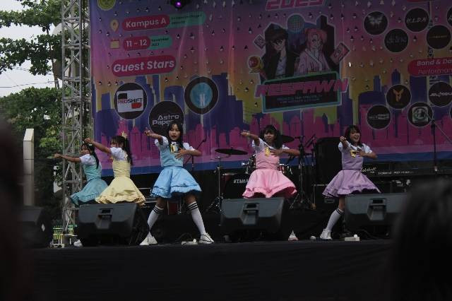 Penampilan Idol di Event Jejepangan (Foto. Dokumen Pribadi)