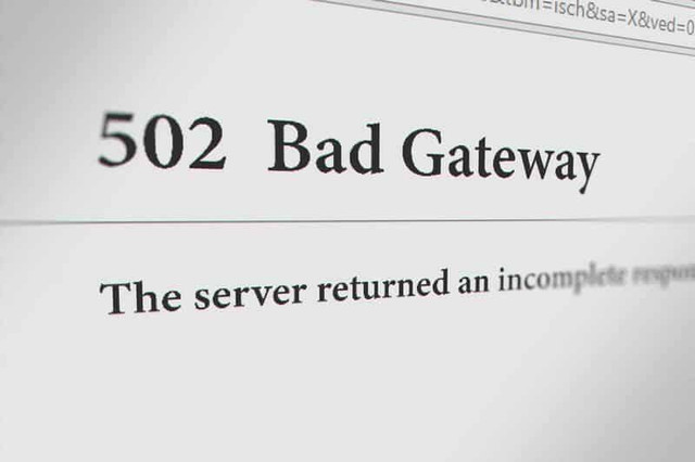 Ilustrasi cara mengatasi 502 Bad Gateway. Foto: National Business Capital 