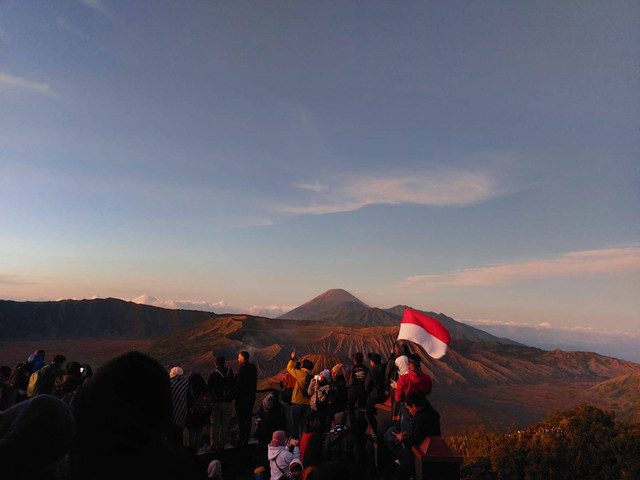 Gunung Bromo pernah menjadi lokasi syuting film The Creator. /@Gema Saskia Hidayat/