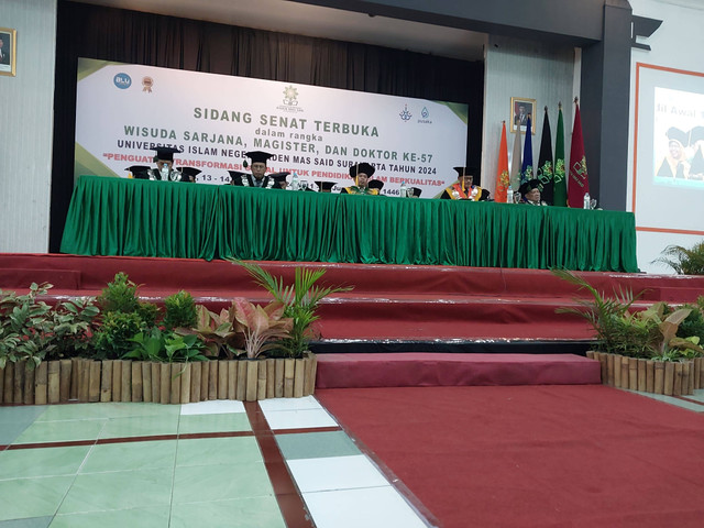 Sidang Senat Terbuka UIN Raden Mas Said Surakarta 2024