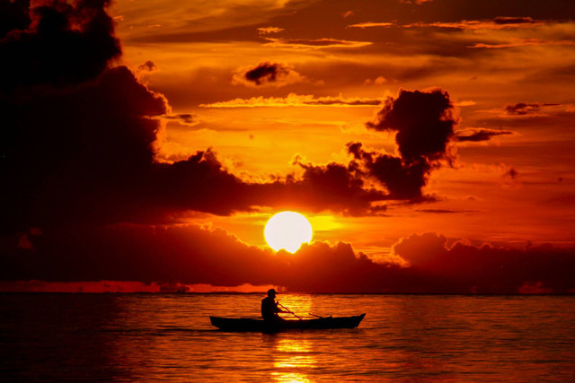 Pantai Marina Semarang. Foto hanya ilustrasi, bukan tempat sebenarnya. Sumber: unsplash.com/Nae Unani.